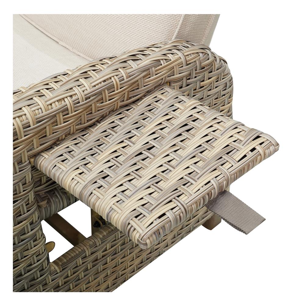 เก้าอี้พักผ่อน SPRING MOOR สีเทาอ่อน