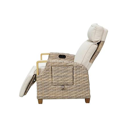 เก้าอี้พักผ่อน SPRING MOOR สีเทาอ่อน_2