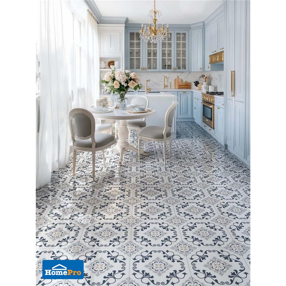 กระเบื้องพื้น 40x40 ซม. TARA นารา เทา 0.96 ตร.ม.