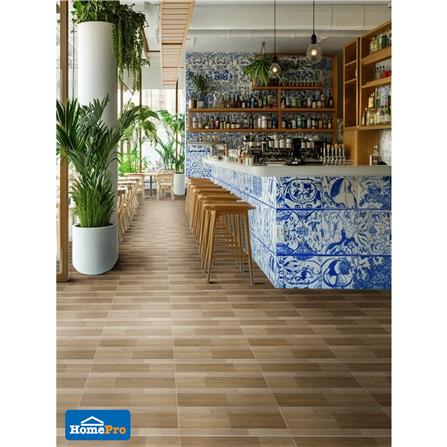 กระเบื้องพื้น 40x40 ซม. TARA ไซรัสวู้ด น้ำตาล 0.96 ตร.ม._3