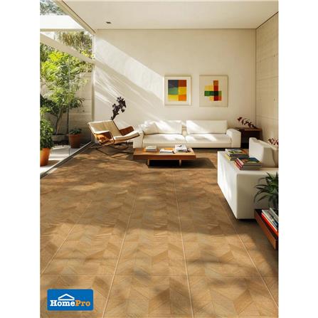 กระเบื้องพื้น 40x40 ซม. TARA เจคอบวู้ด น้ำตาล 0.96 ตร.ม._1