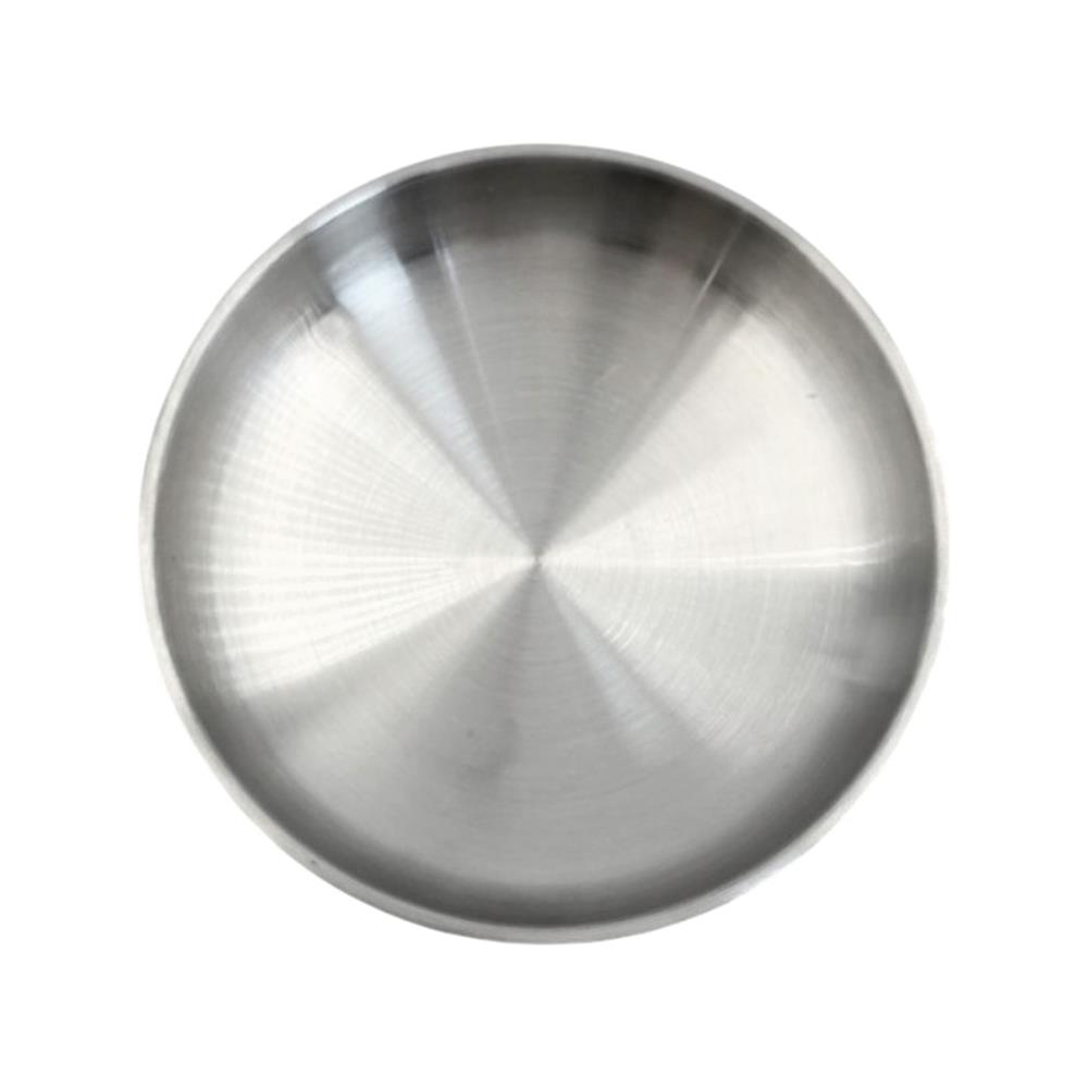 จานลึกสเตนเลส 6 นิ้ว FOFO KOREA สีเงิน