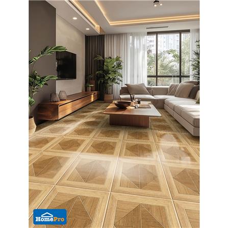 กระเบื้องพื้น 40x40 ซม. TARA เดวิดวู้ด น้ำตาล 0.96 ตร.ม._3