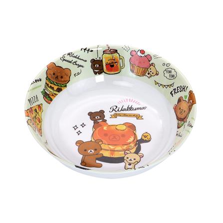 ชามเมลามีน 7.5 นิ้ว SUPERWARE RILAKKUMA HAPPY FOOD_1