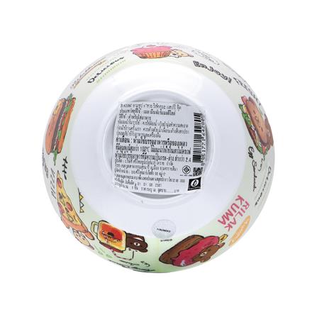 ชามเมลามีน 6 นิ้ว SUPERWARE RILAKKUMA HAPPY FOOD_2