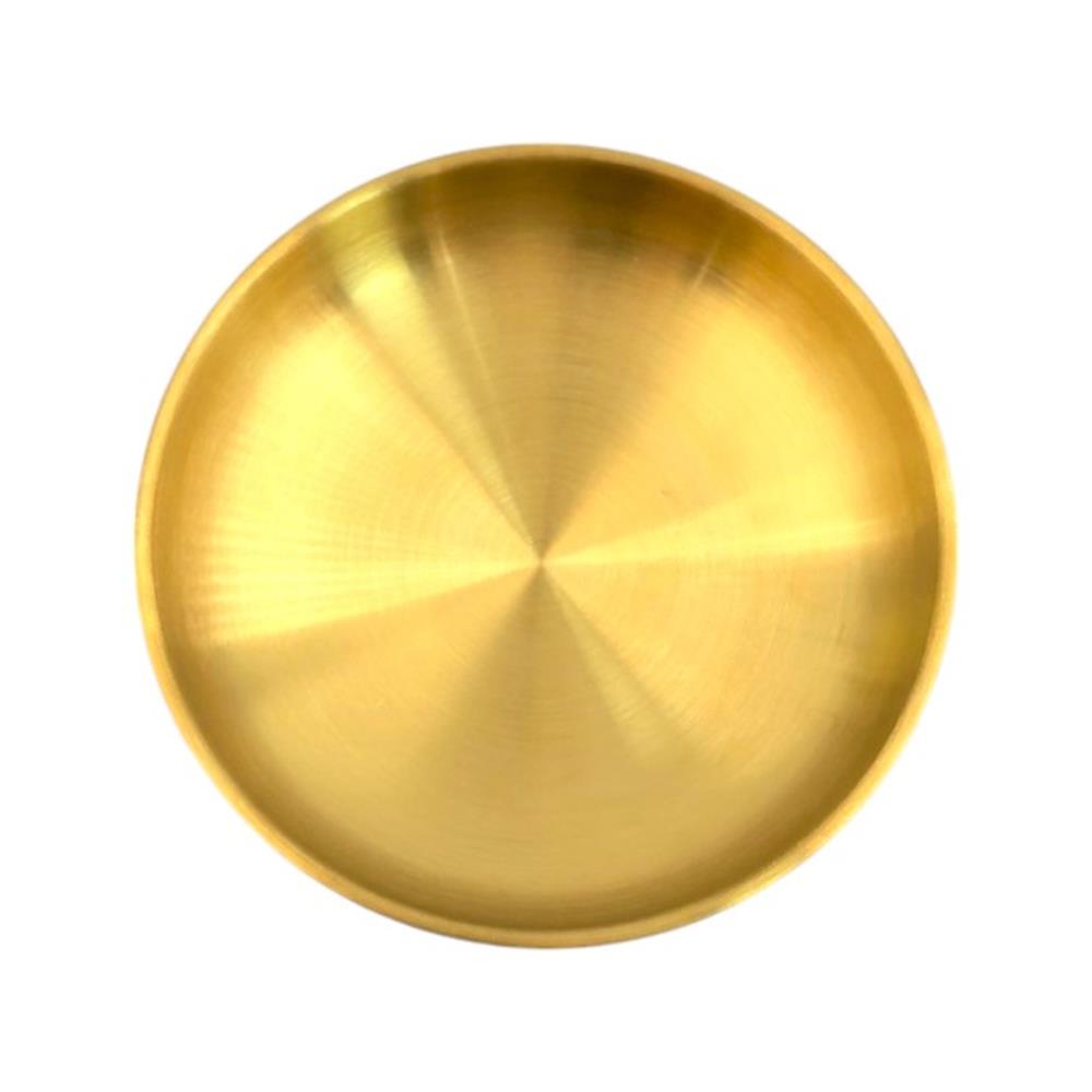 จานลึกสเตนเลส 6 นิ้ว FOFO KOREA สีทอง