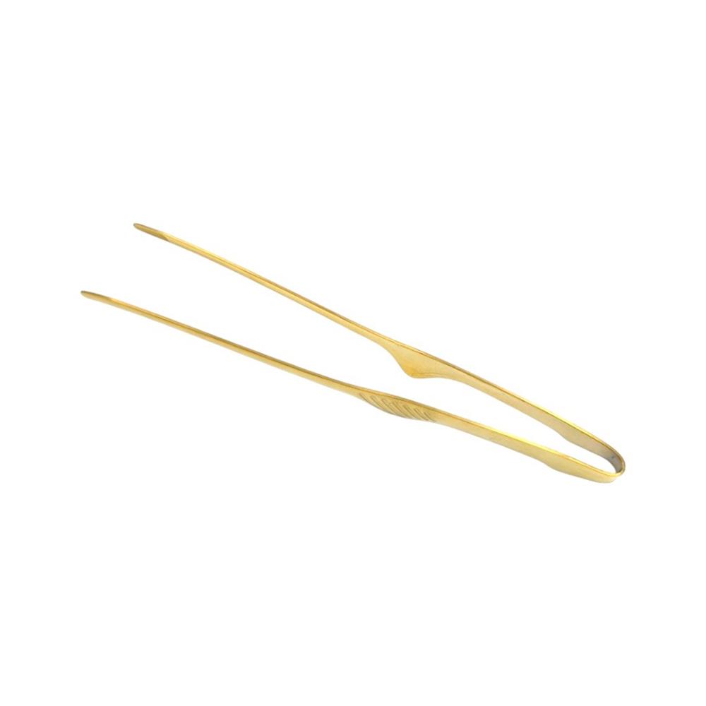 ที่คีบสเตนเลสหัวแหลม 24 ซม. FOFO KOREA สีทอง