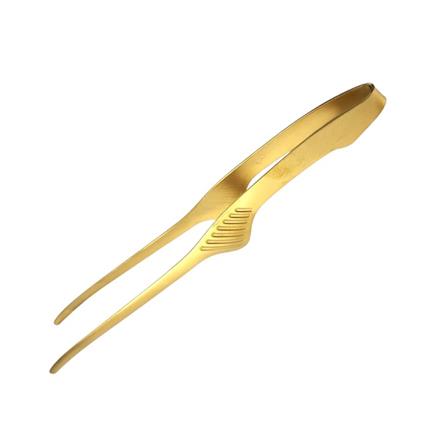ที่คีบสเตนเลสหัวแหลม 24 ซม. FOFO KOREA สีทอง_0
