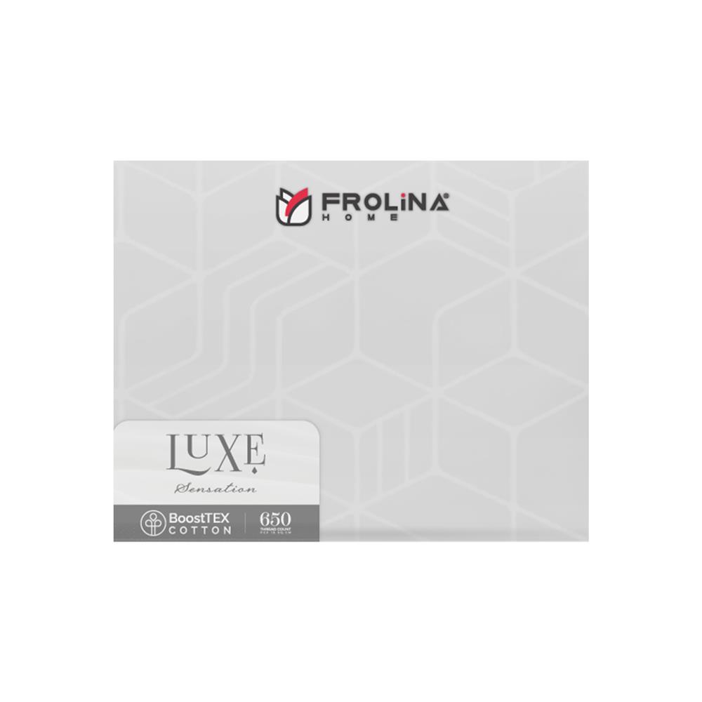ชุดผ้าปูที่นอน 3.5 ฟุต (ชุด 2 ชิ้น) FROLINA LUXE SENSATION HEXA MAZE LSSF005