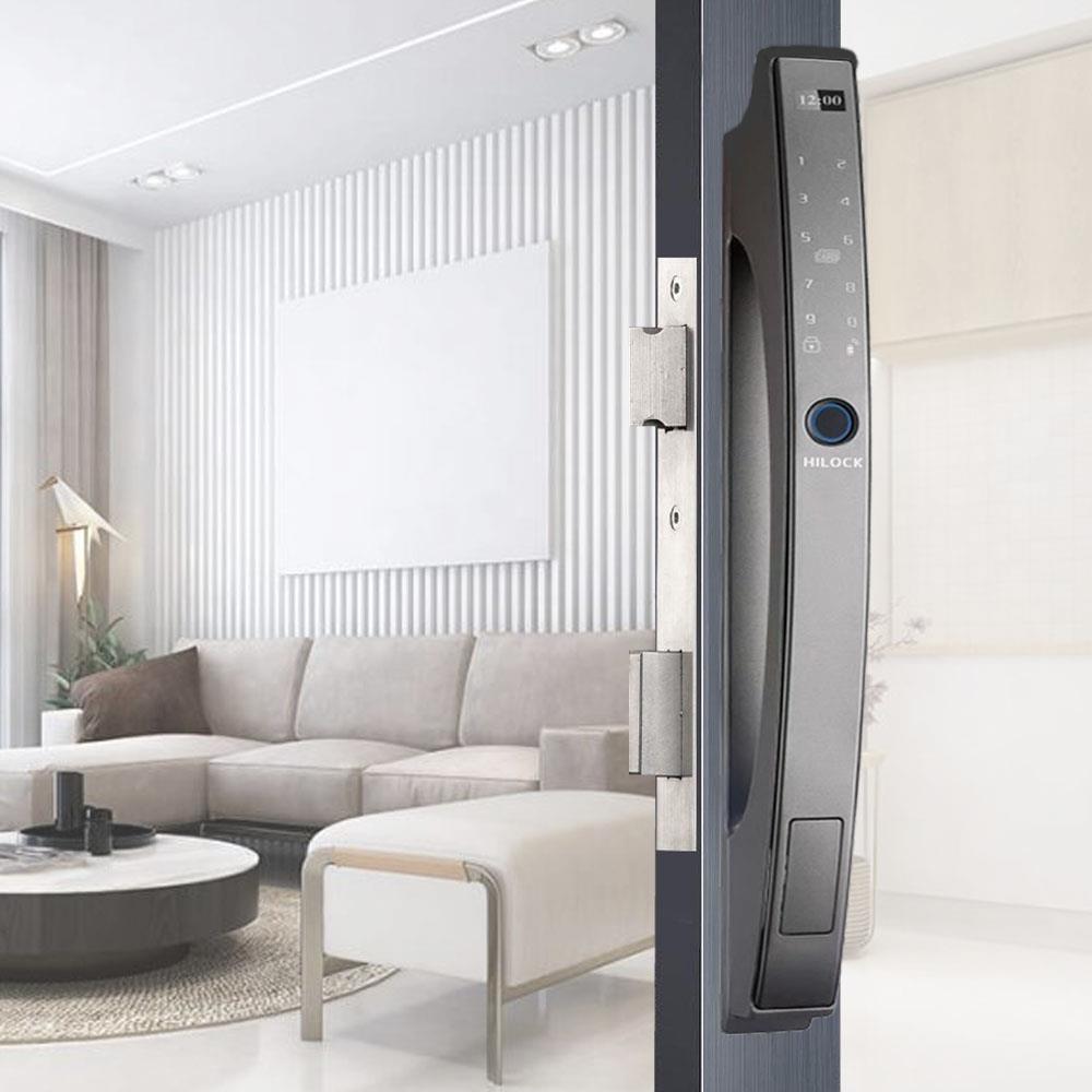 กลอนดิจิตอล HILOCK HL-491S สีเทา/ดำ