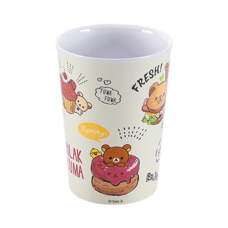 แก้วน้ำเมลามีน 400 มล. SUPERWARE RILAKKUMA HAPPY FOOD_1