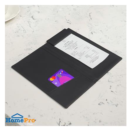 สมุดเช็คบิล PVC KECH BASIC สีดำ_4