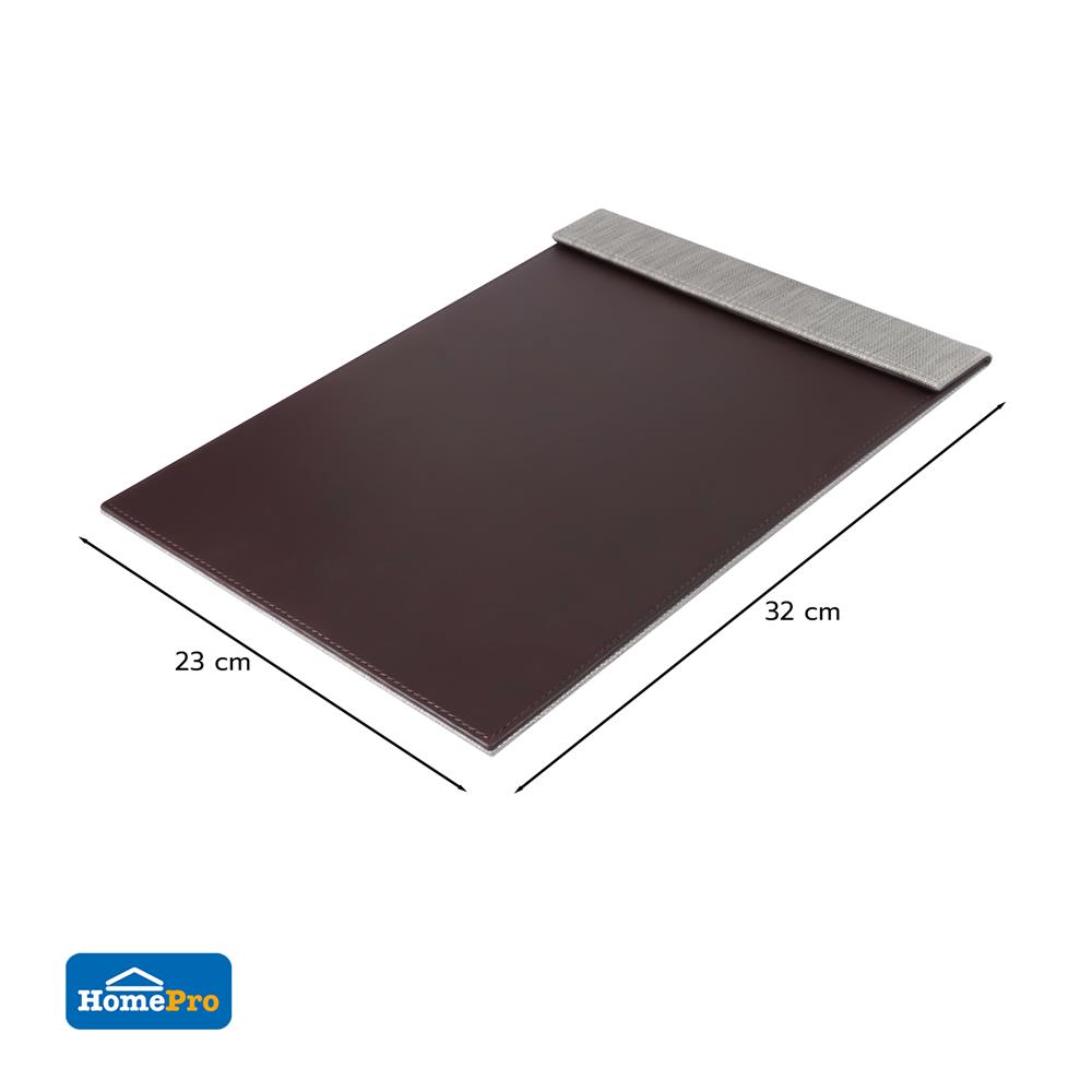 แผ่นรองเขียน A4 PVC KECH TWO TONE