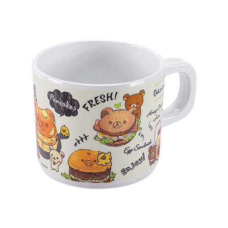 ถ้วยหูเมลามีน 300 มล. SUPERWARE RILAKKUMA HAPPY FOOD_0