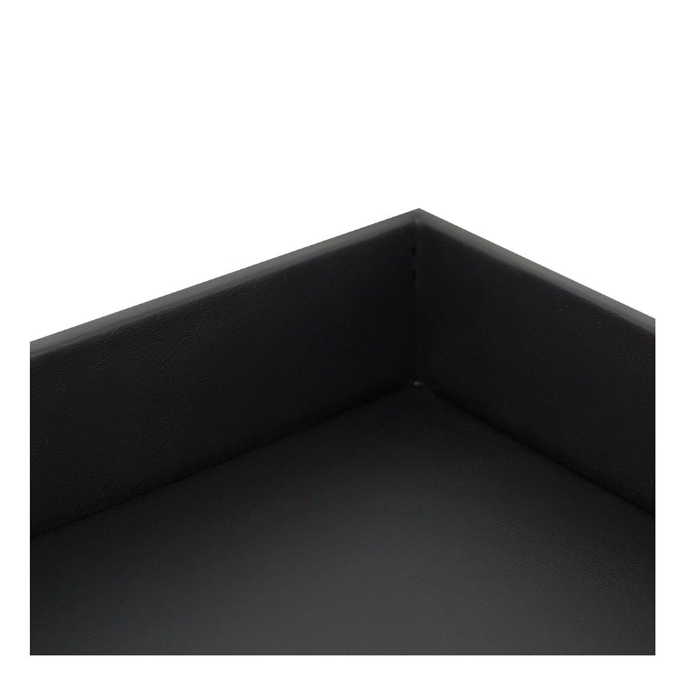 ถาด PVC KECH BASIC 35X25X3.5 ซม. สีดำ