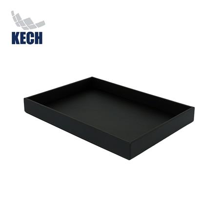 ถาด PVC KECH BASIC 35X25X3.5 ซม. สีดำ_0