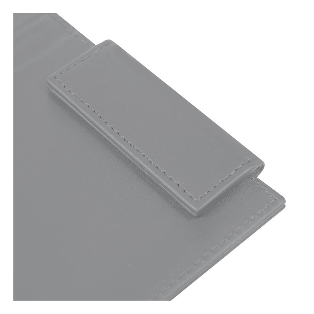 สมุดเช็คบิล PVC KECH BASIC สีเทา