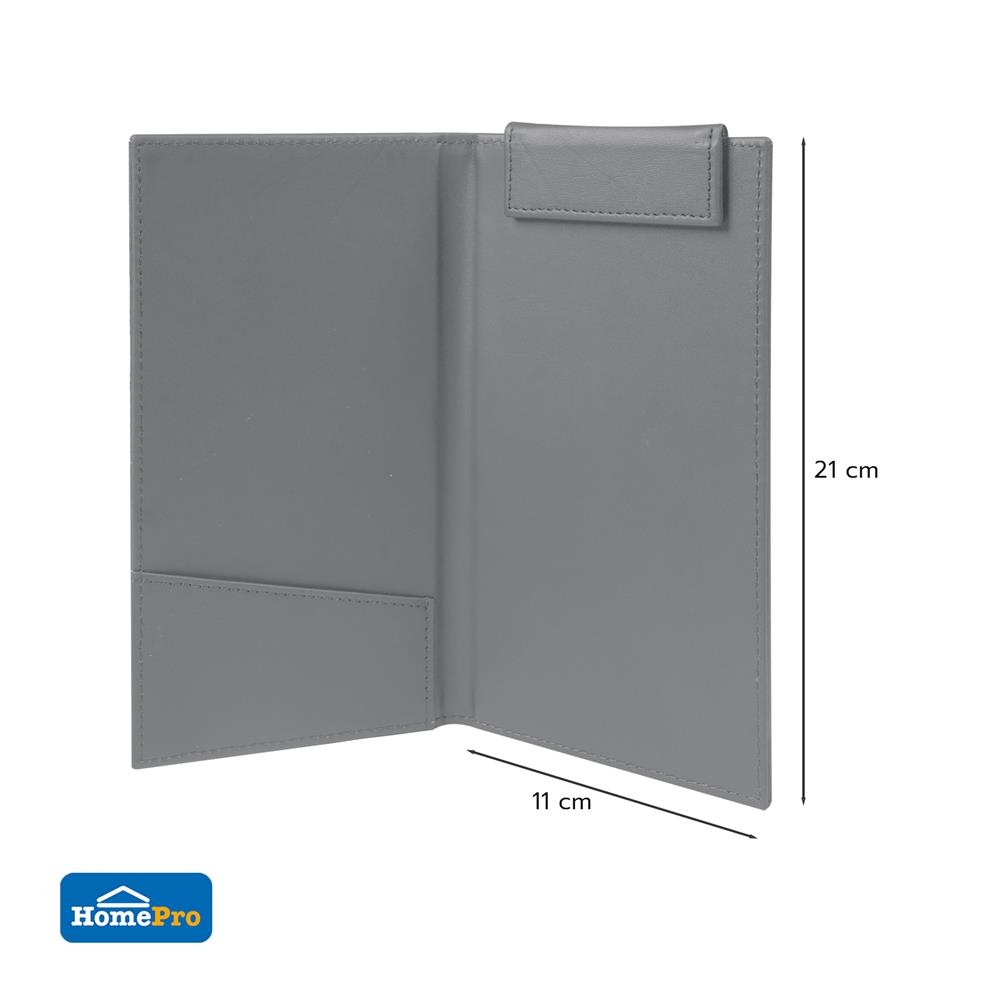 สมุดเช็คบิล PVC KECH BASIC สีเทา