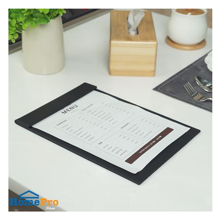 แผ่นรองเขียน A4 PVC KECH BASIC สีดำ_5