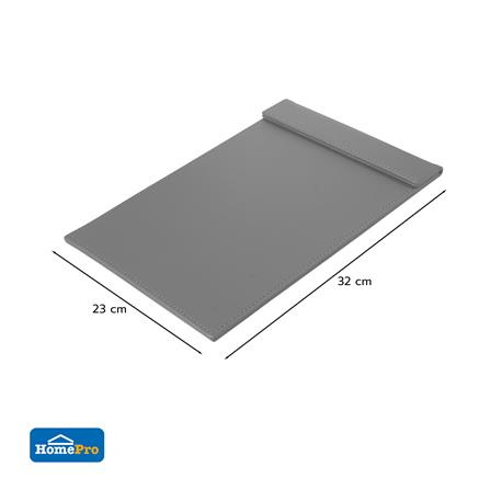 แผ่นรองเขียน A4 PVC KECH BASIC สีเทา_6