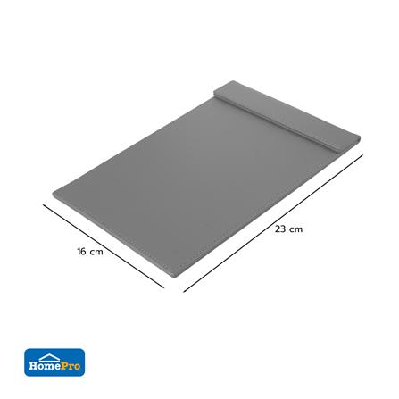 แผ่นรองเขียน A5 PVC KECH BASIC สีเทา_6