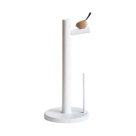 ที่ใส่ทิชชู่ม้วน MINIMAL SCULPT BIRD สีขาว_0