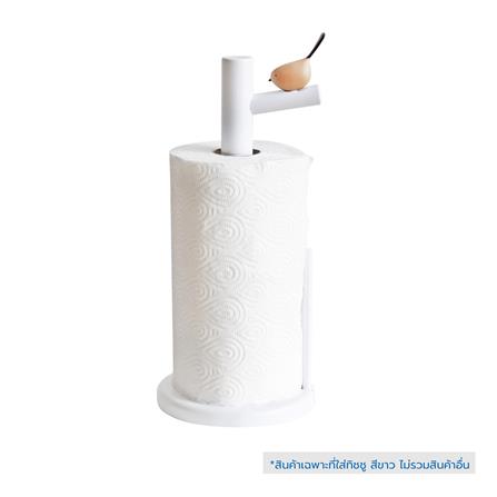 ที่ใส่ทิชชู่ม้วน MINIMAL SCULPT BIRD สีขาว_2