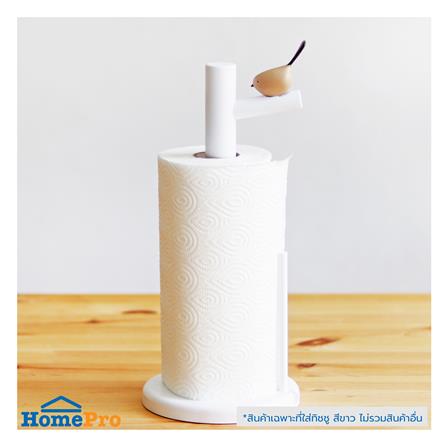 ที่ใส่ทิชชู่ม้วน MINIMAL SCULPT BIRD สีขาว_3