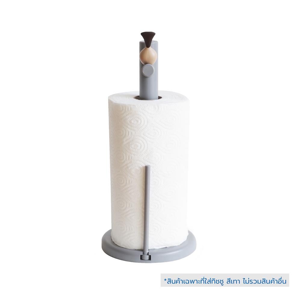 ที่ใส่ทิชชู่ม้วน MINIMAL SCULPT BIRD สีเทา