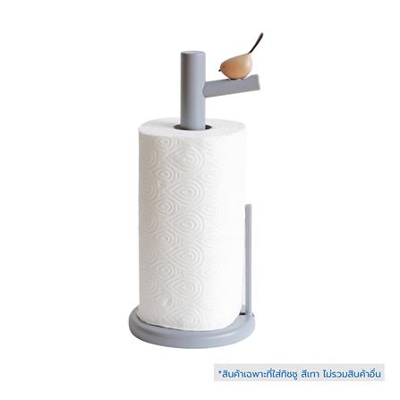 ที่ใส่ทิชชู่ม้วน MINIMAL SCULPT BIRD สีเทา_1