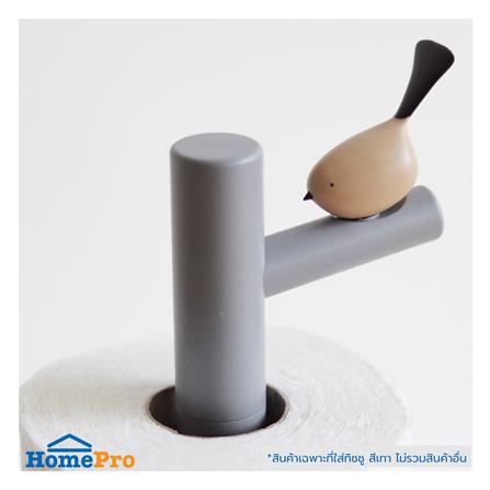 ที่ใส่ทิชชู่ม้วน MINIMAL SCULPT BIRD สีเทา_4