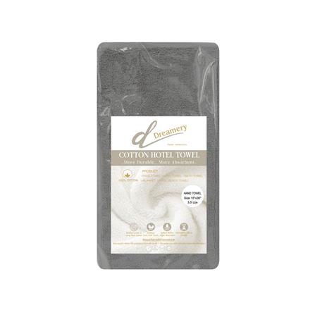 ผ้าขนหนู DREAMERY ขนคู่ 3.5LBS 15X30 นิ้ว สีเทา (แพ็ก 2 ชิ้น)_2