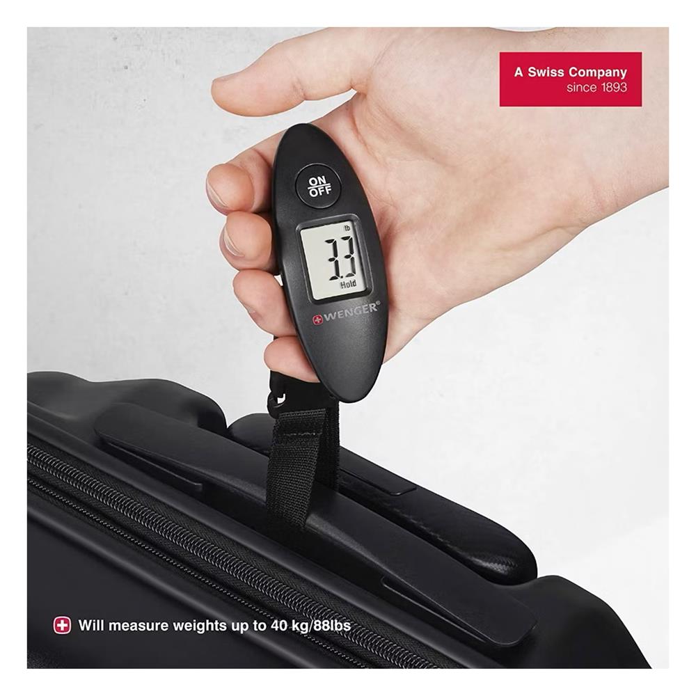 เครื่องชั่งน้ำหนักกระเป๋าพกพา WENGER WG 611883 สีดำ