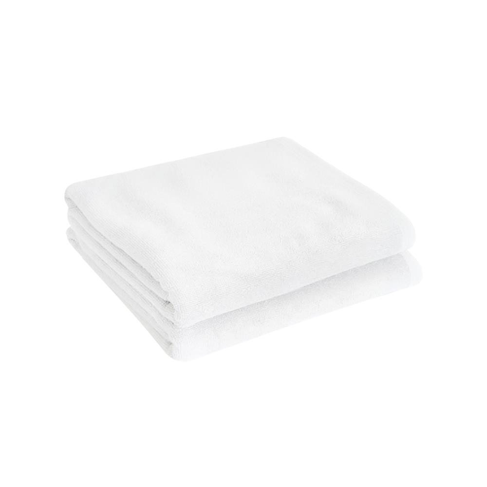 ผ้าขนหนู DREAMERY ขนเดี่ยว 4.5LBS 16X30 นิ้ว สีขาว (แพ็ก 2 ชิ้น)