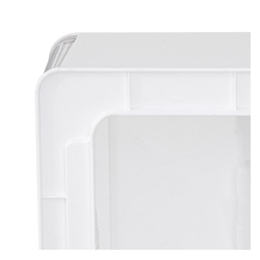 กล่องลิ้นชักจัดเก็บกางเกงชั้นใน PLIM IRENE SIZE L 12 ช่อง สีขาว