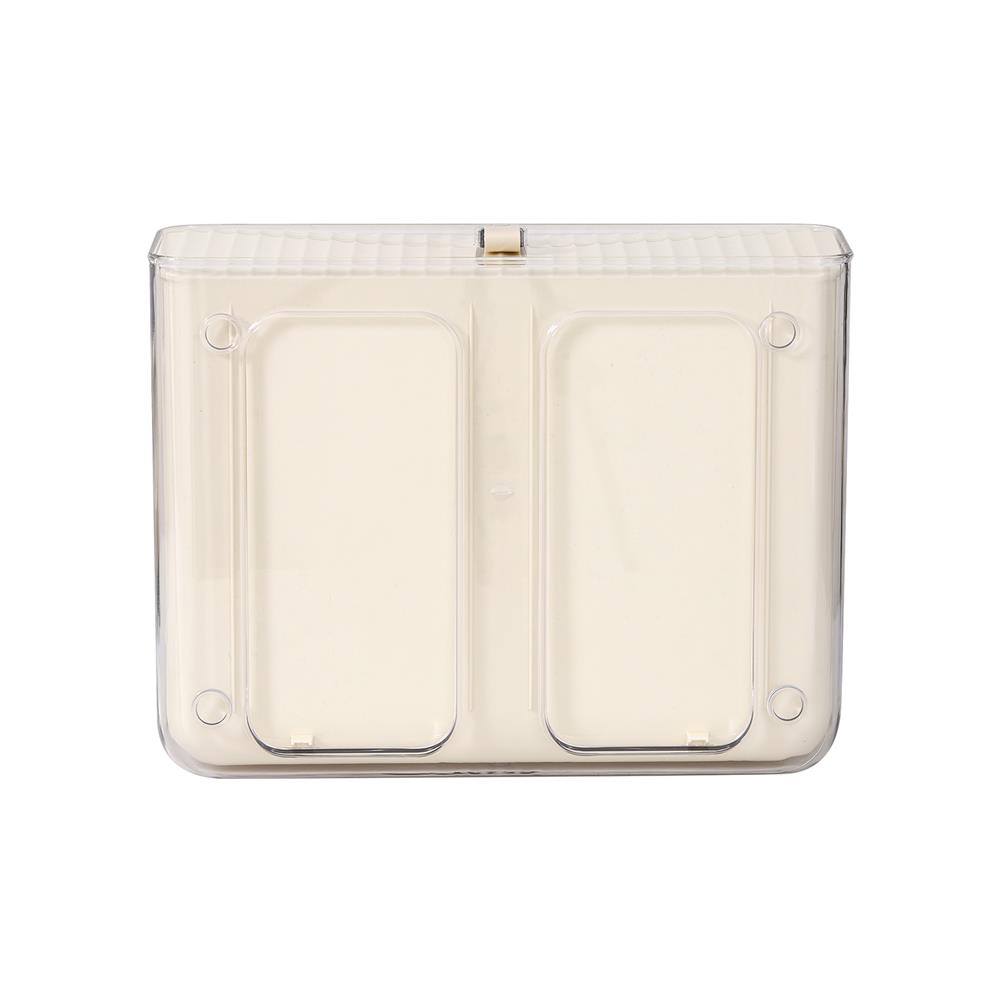 กล่องลิ้นชักจัดเก็บกางเกงชั้นใน PLIM SALLY 16 ช่อง สีเบจ