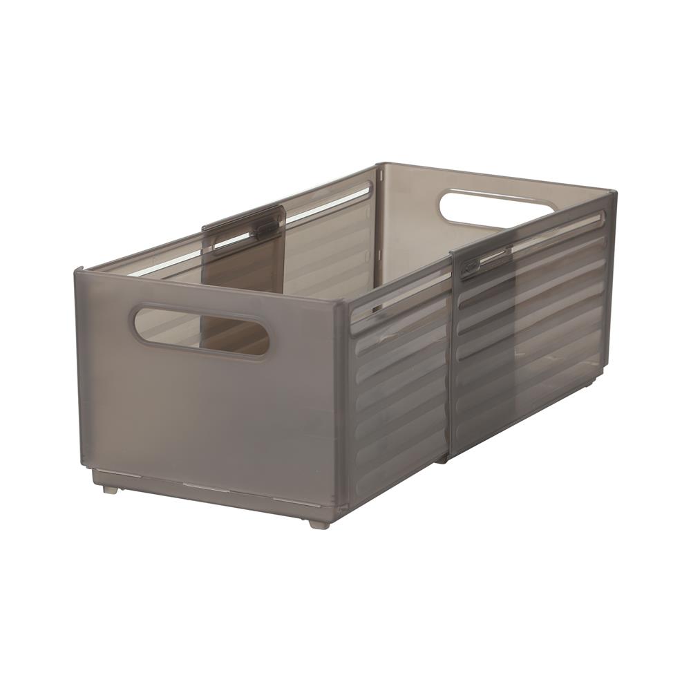 กล่องอเนกประสงค์ PLIM SLIDE SIZE L สีชาใส