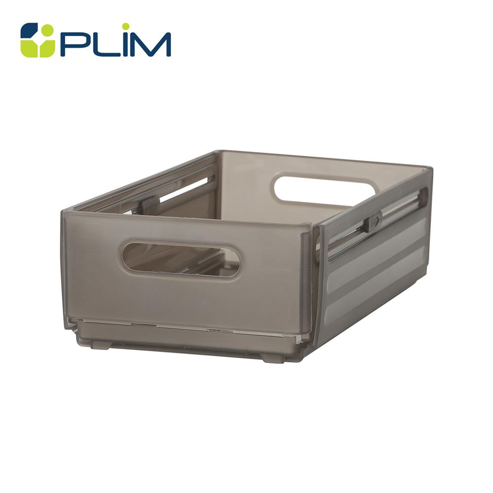 กล่องอเนกประสงค์ PLIM SLIDE SIZE M สีชาใส_0