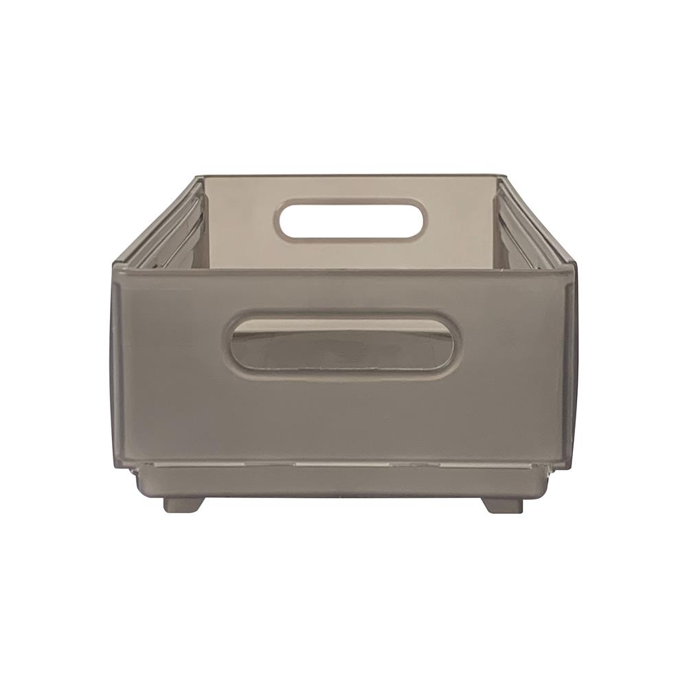 กล่องอเนกประสงค์ PLIM SLIDE SIZE M สีชาใส