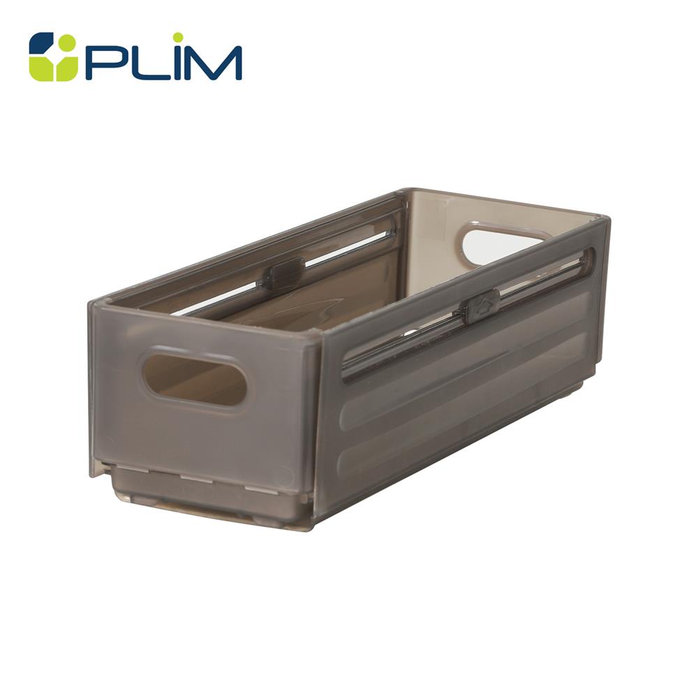 กล่องอเนกประสงค์ PLIM SLIDE SIZE S สีชาใส_0