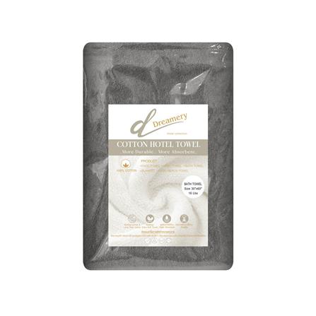 ผ้าขนหนู DREAMERY CT ขนคู่ 16LBS 30X60 นิ้ว สีเทา (แพ็ก 2 ชิ้น)_1