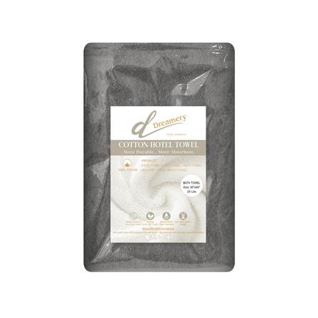 ผ้าขนหนู DREAMERY CT ขนคู่ 20LBS 30X60 นิ้ว สีเทา (แพ็ก 2 ชิ้น)_1