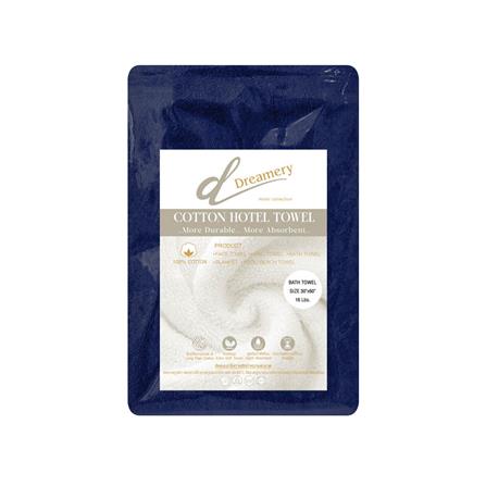 ผ้าขนหนู DREAMERY CT ขนคู่ 16LBS 30X60 นิ้ว สี NAVY (แพ็ก 2 ชิ้น)_1