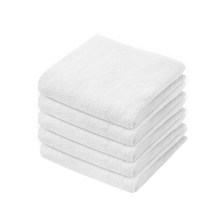 ผ้าขนหนู DREAMERY ขนคู่ WH 1.5LB 12X12 นิ้ว สีขาว (แพ็ก 5 ชิ้น)_0