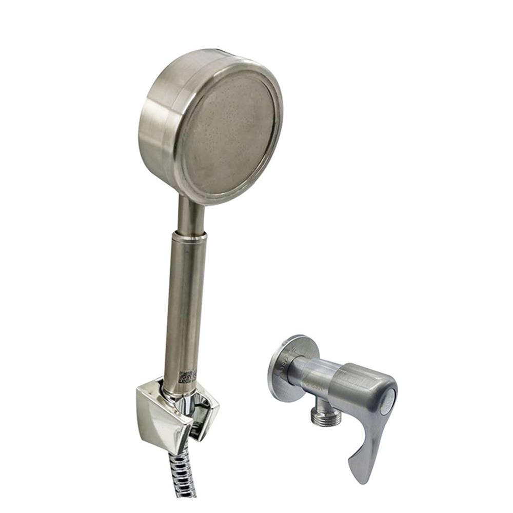 ชุดฝักบัวสายอ่อน 1 ระดับ พร้อมวาวล์ 1 ทาง HOEN HOME-203-2S