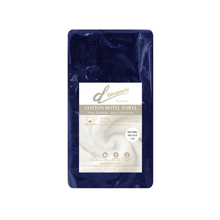 ผ้าขนหนู DREAMERY ขนคู่ NV 1LB 12X12 นิ้ว สี NAVY (แพ็ก 5 ชิ้น)_2