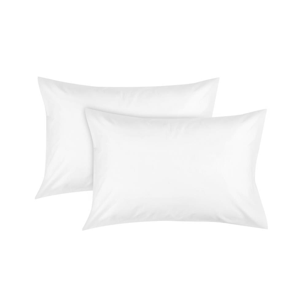 ปลอกหมอนหนุน DREAMERY CVC210T 21X37 นิ้ว สีขาว (แพ็ก 2 ชิ้น)