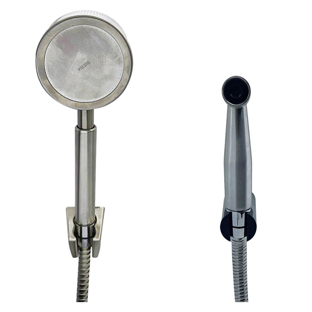 ชุดฝักบัวสายอ่อน 1 ระดับ พร้อมสายฉีดชำระ HOEN HOME-203-1S