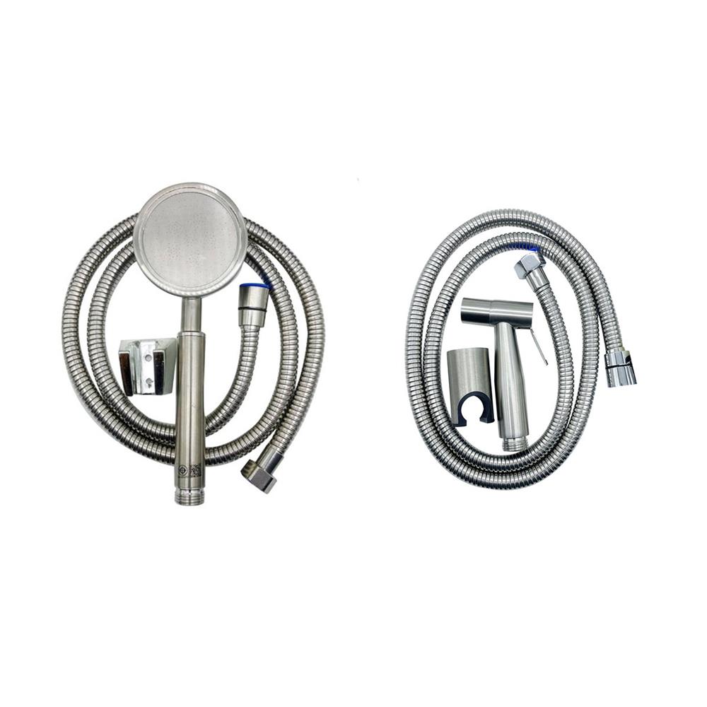 ชุดฝักบัวสายอ่อน 1 ระดับ พร้อมสายฉีดชำระ HOEN HOME-203-1S