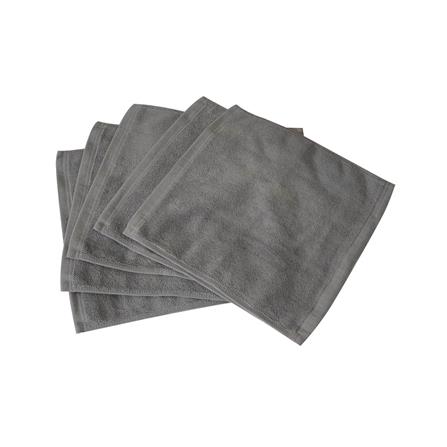 ผ้าขนหนู DREAMERY ขนคู่ GR 1LB 12X12 นิ้ว สีเทา (แพ็ก 5 ชิ้น)_1